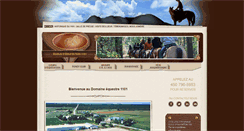 Desktop Screenshot of ecoledequitation1101.com